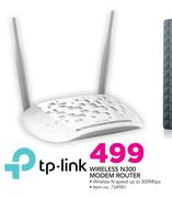 TP-Link Wireless N300 Modem Router