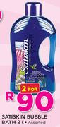 Satiskin Bubble Bath Assorted-2x2Ltr