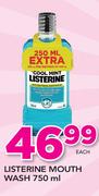 Listerine Mouth Wash-750ml