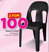 Stackable Single Chair-For 2