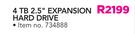 Seagate 4TB 2.5" Expansion Hard Drive 