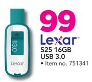 Lexar S25 16GB USB 3.0