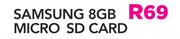 Samsung 8GB Micro SD Card