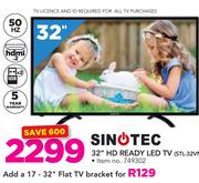 Sinotec 32" HD Ready LED TV STL-32VN67DT