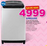 Samsung 13Kg Active Dual Top Load Washing Machine WA13J5710SG F