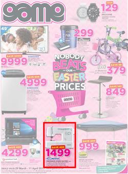 Game : Nobody Beats Our Easter Prices (29 Mar - 11 Apr 2017), page 1