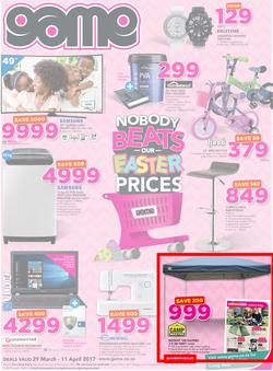 Game : Nobody Beats Our Easter Prices (29 Mar - 11 Apr 2017), page 1