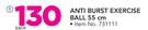 Everlast Anti Burst Exercise Ball-55cm Each