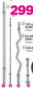 Everlast EZ Bar With Lock Tight Spin Lock Collars