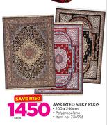 Assorted Silky Rugs-Each