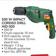 Ryobi 500W Impact Corded Drill HID-500-Each