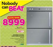 Defy Gourmet Double Oven Mirror Glass DBO468