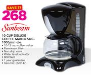 Sunbeam 10 Cup Deluxe Coffee Maker SDC-1000