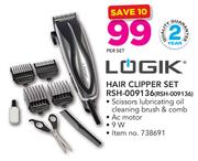 Logik Hair Clipper Set RSH-009136-Per Set