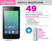 Lenovo Moto A Smartphone