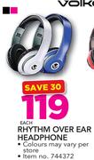 Volkano Rhythm Over Ear Headphone-Each
