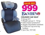 Bambin Cruiser Car Seat