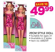 Steffi 29cm Style Doll-Each