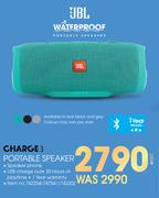 JBL Charge3 Portable Speaker