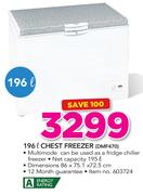 Defy 196Ltr Chest Freezer DMF470