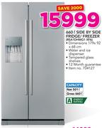 Samsung 660Ltr Side By Side Fridge/Freezer Metallic