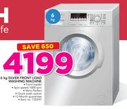 Bosch 6Kg Silver Front Load Washing Machine