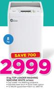 Hisense 8Kg Top Loader Washing Machine WTS802