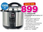 Logik 1000W 6Ltr pressure Cooker RSH-012476-117