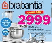 Brabantia 1000W Stand Mixer BBEK-1092 Including Free Accessories