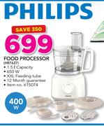 Philips 400W Food processor HR7627