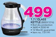 Brabantia 1.7Ltr Glass Kettle BBEK1016