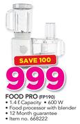 Kenwood 1.4Ltr Food Pro FP190