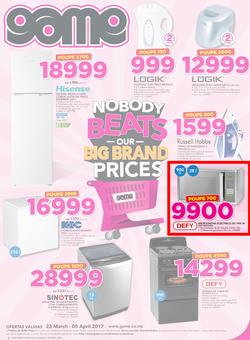 Game Mozambique : Nobody Beats Our Big Brand Prices (23 Mar - 5 Apr 2017), page 1