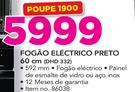 Defy Fogão Elétrico Preto 60 cm DHD 332