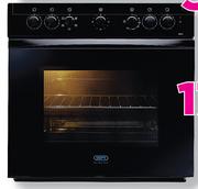 Defy Fogão Preto Com Forno 60 cm DBO 458