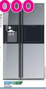 Samsung 660Ltr Geladeira com Portas Laterais com Acabamento com espelho RS21HFLMR1/XF
