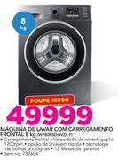 Samsung 8Kg Maquina de Lavar com Carregamento Frontal WF80F5EHW2X F