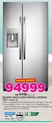 Hisense 700Ltr Geladeira Inox com Portas Laterais H700SI-ID