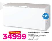 KIC 553Ltr Congelador Branco KCG 570 1