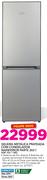 KIC 263 Ltr Geladeira Metalica Prateada com Congelador nainferior parte KBF525 1ME