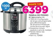 Logik 6Ltr Panela de Pressão RSH 012476 117