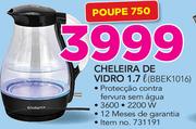 Brabantia 1.7Ltr Chaleira de Vidro BBEK-1016