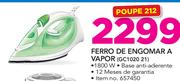 Philips Ferro de Engomar a Vapor GC1020 21