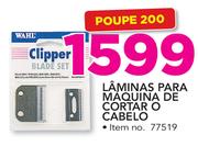 Wahl Lâminas para Máquina de Cortar o Cabelo