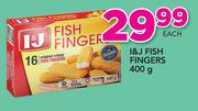 I&J Fish Fingers-400g