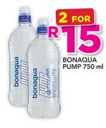Bonaqua Pump-2x750ml