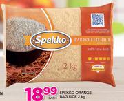Speko Orange Bag Rice-2Kg