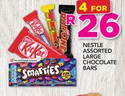 Nestle Assorted Large Chocolate Bars-For 4