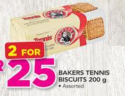 Bakers Tennis Biscuit Assorted-2x200g