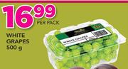 White Grapes-500g Per Pack